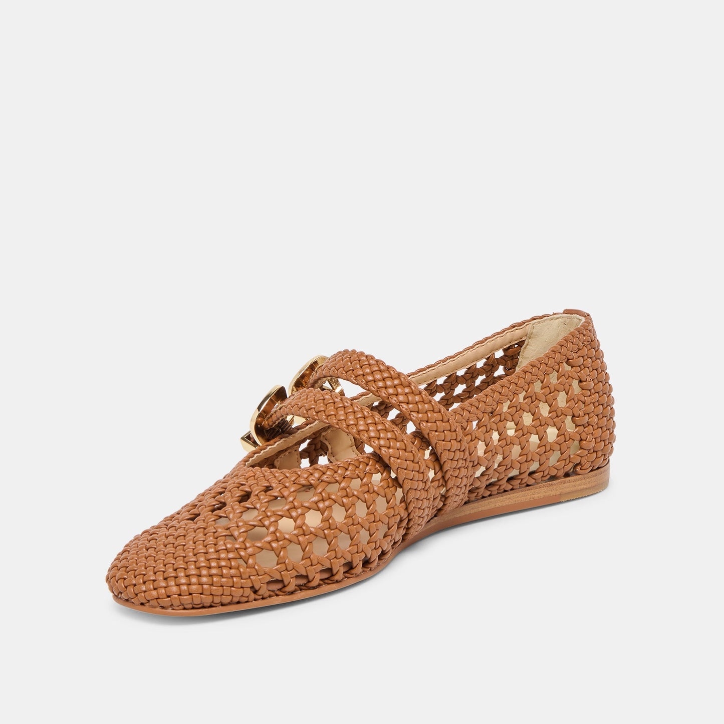 Baylee Saddle Woven Stella Ballet Flats - Dolce Vita