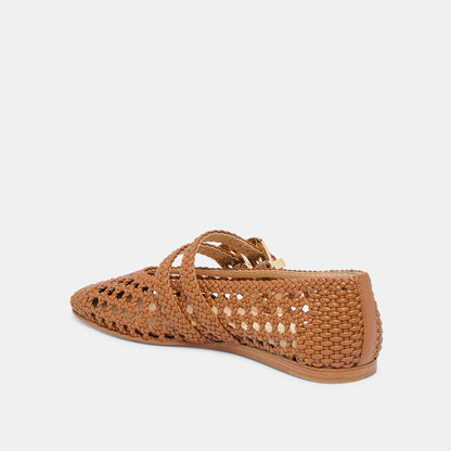 Baylee Saddle Woven Stella Ballet Flats - Dolce Vita
