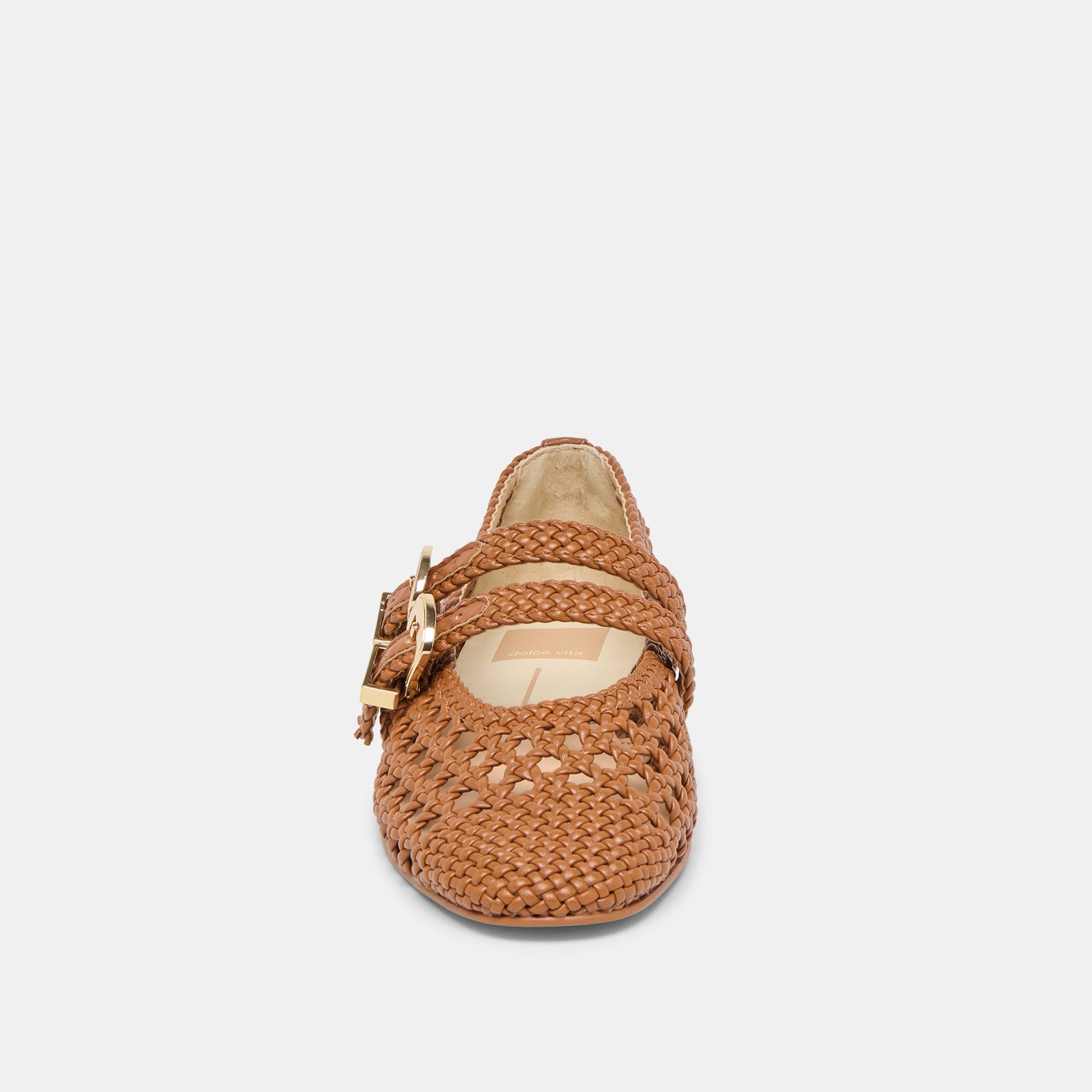 Baylee Saddle Woven Stella Ballet Flats - Dolce Vita