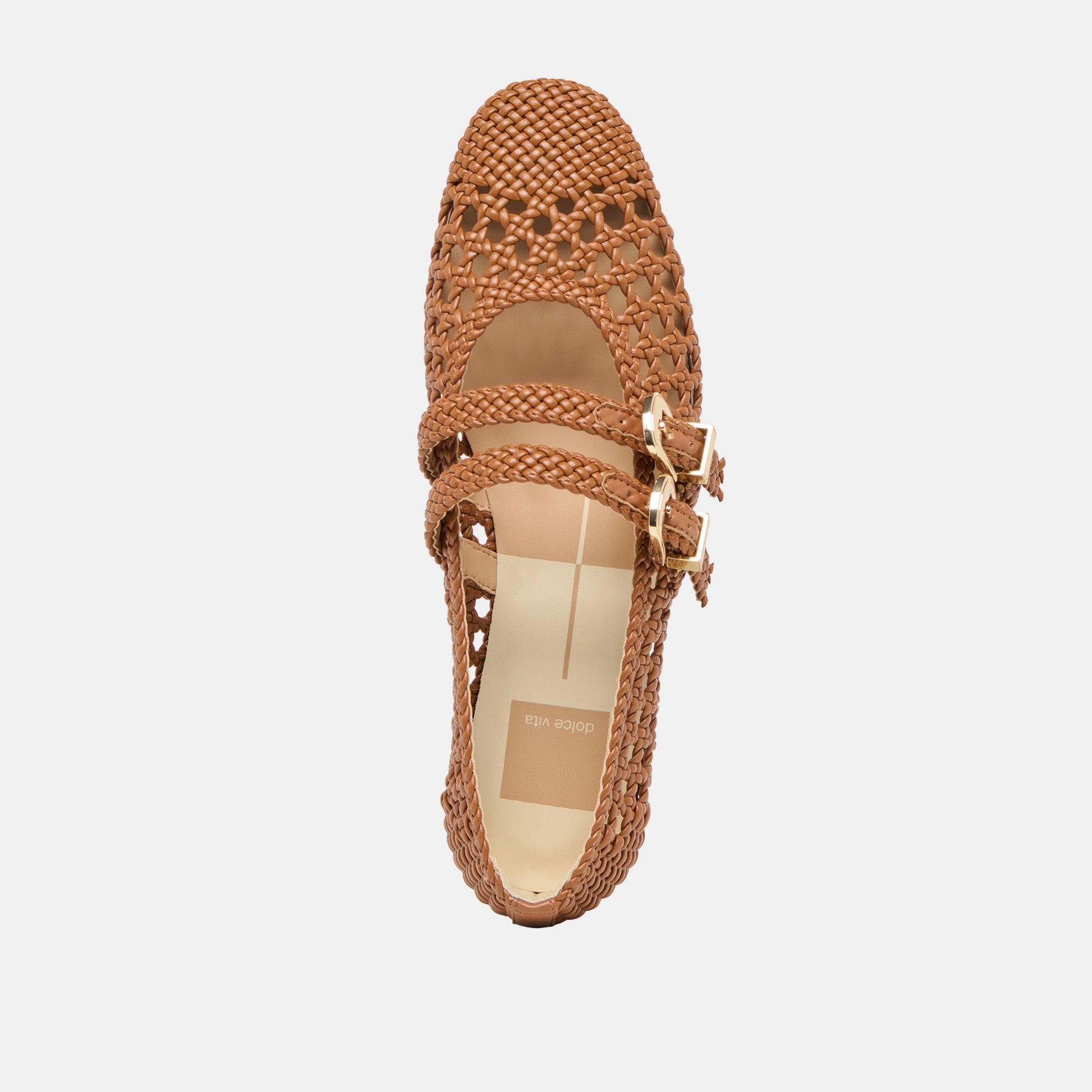 Baylee Saddle Woven Stella Ballet Flats - Dolce Vita