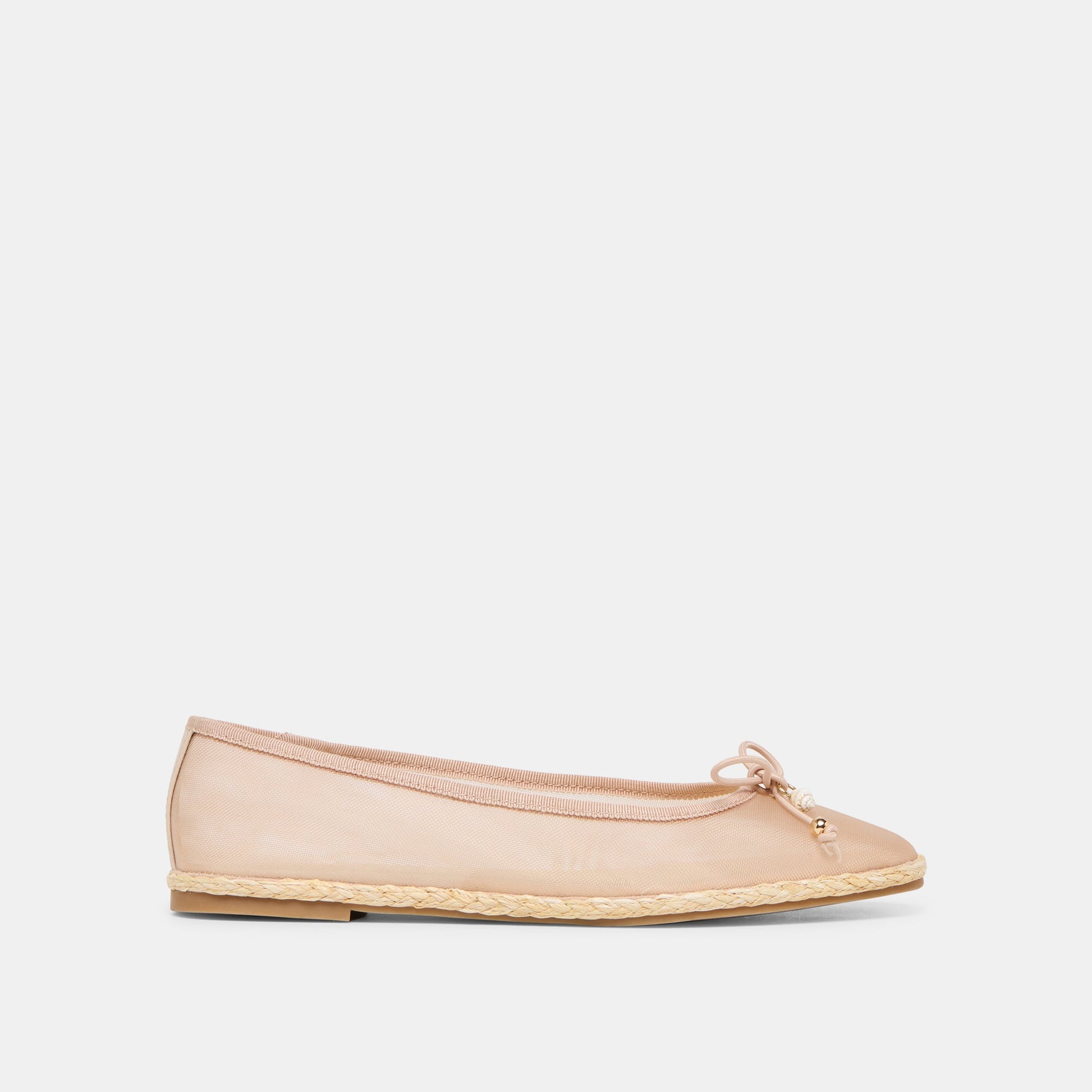 Tianna Mesh Blush Mesh Ballet Flats - Dolce Vita