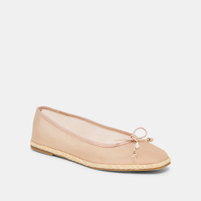 Tianna Mesh Blush Mesh Ballet Flats - Dolce Vita