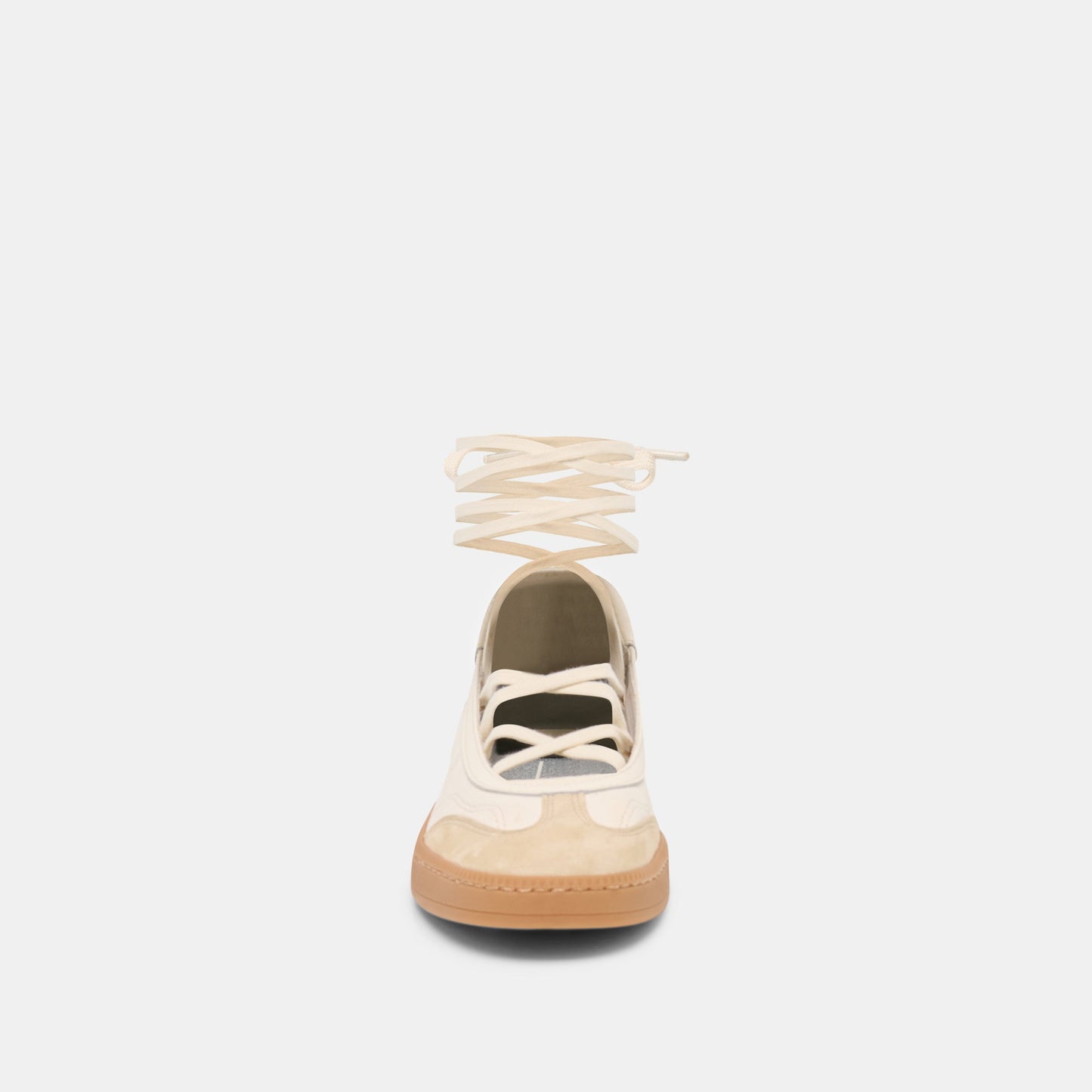 Nyomie Ivory Multi Leather Sneakers - Dolce Vita