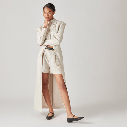 Reyes Black Leather Ballet Flats - Dolce Vita