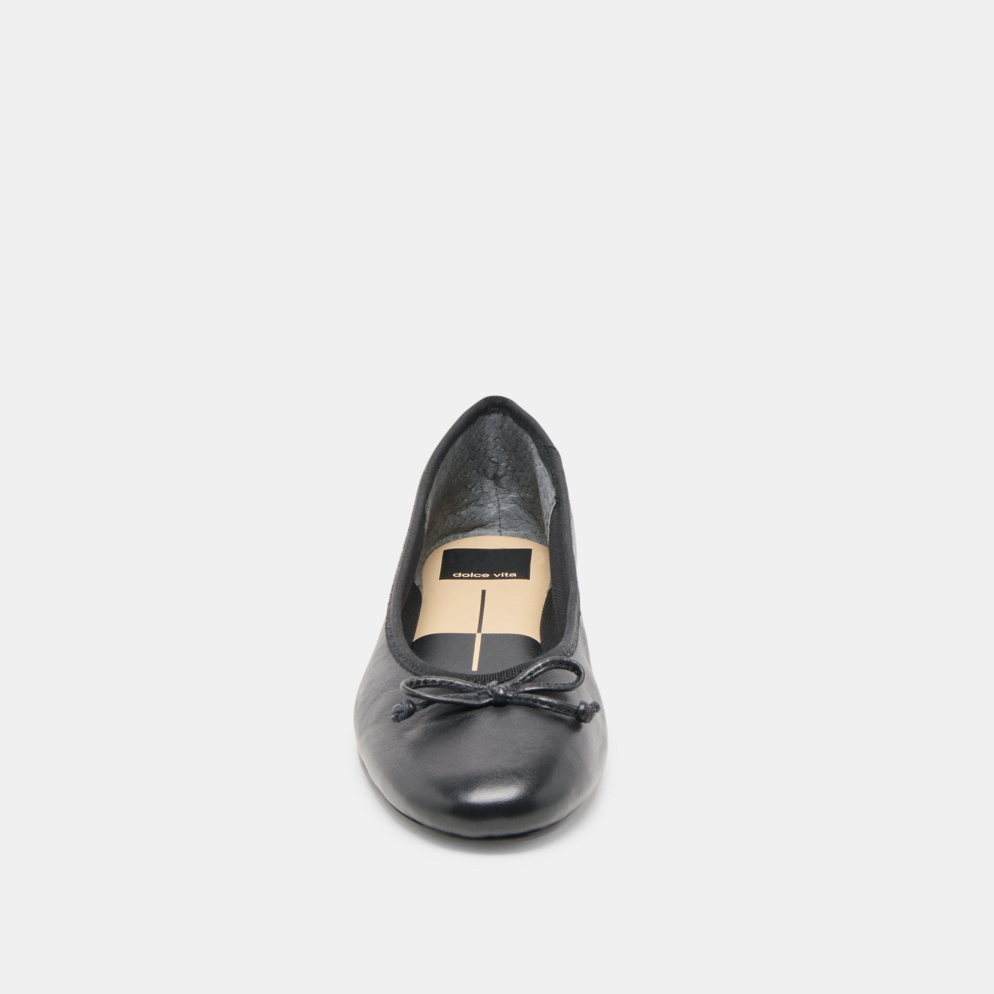 Ritla Black Leather Ballet Flats - Dolce Vita