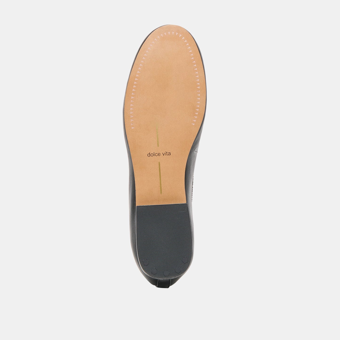 Ritla Black Leather Ballet Flats - Dolce Vita