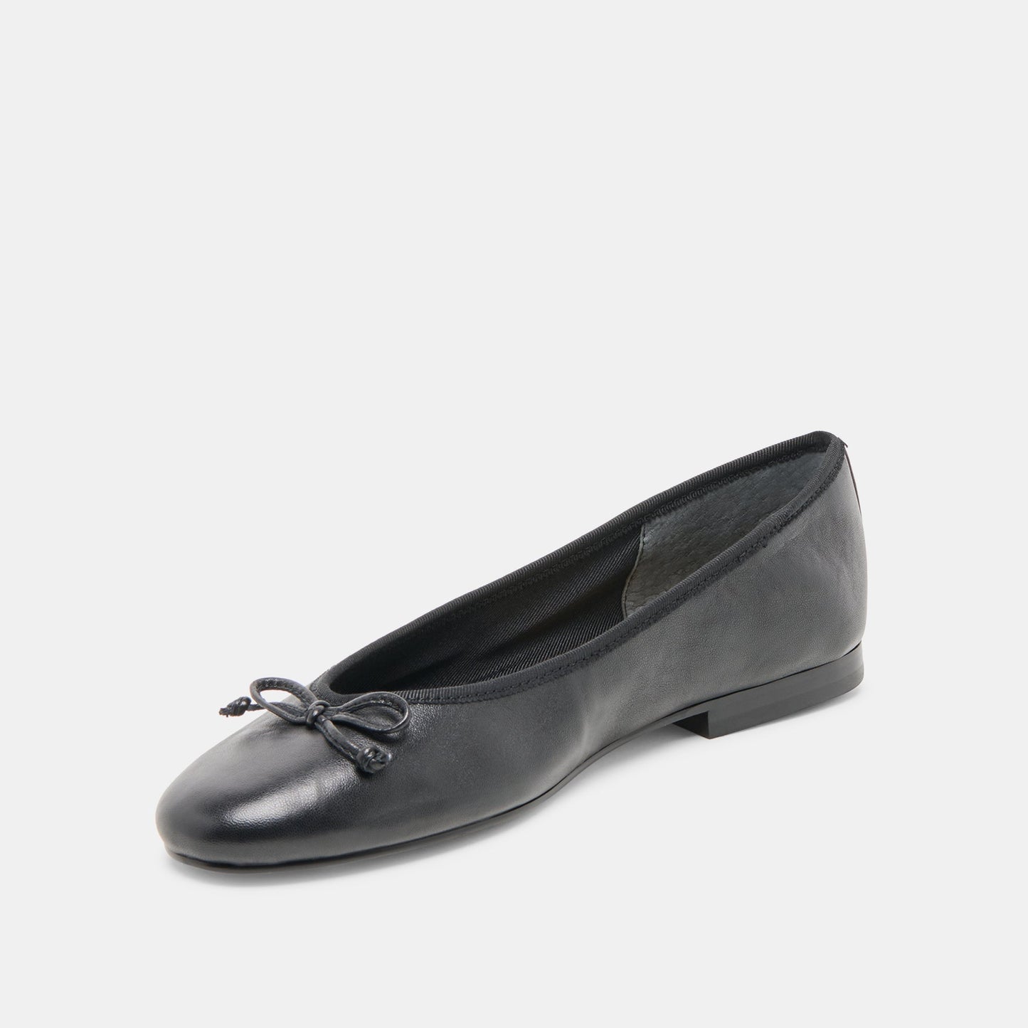 Ritla Black Leather Ballet Flats - Dolce Vita