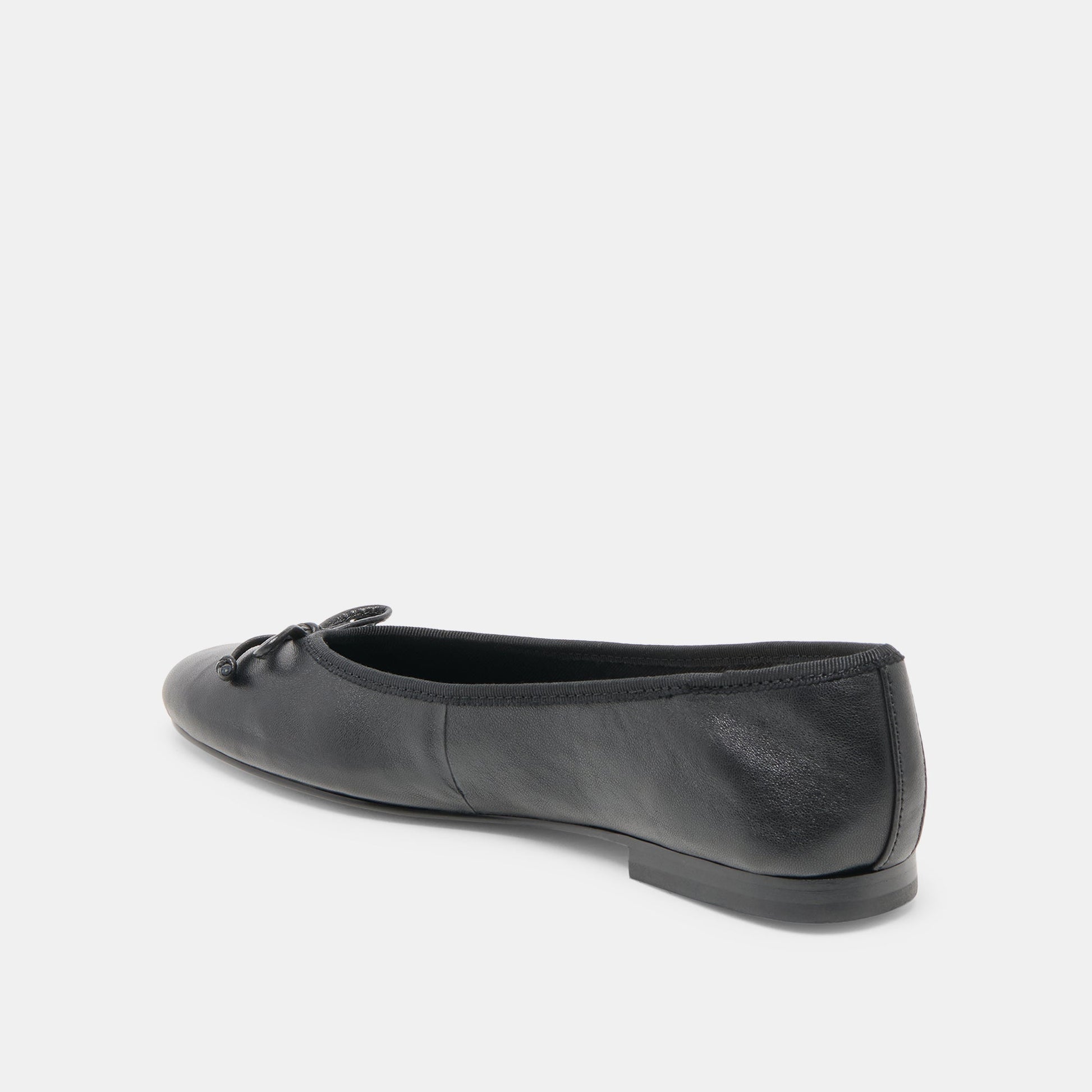 Ritla Black Leather Ballet Flats - Dolce Vita