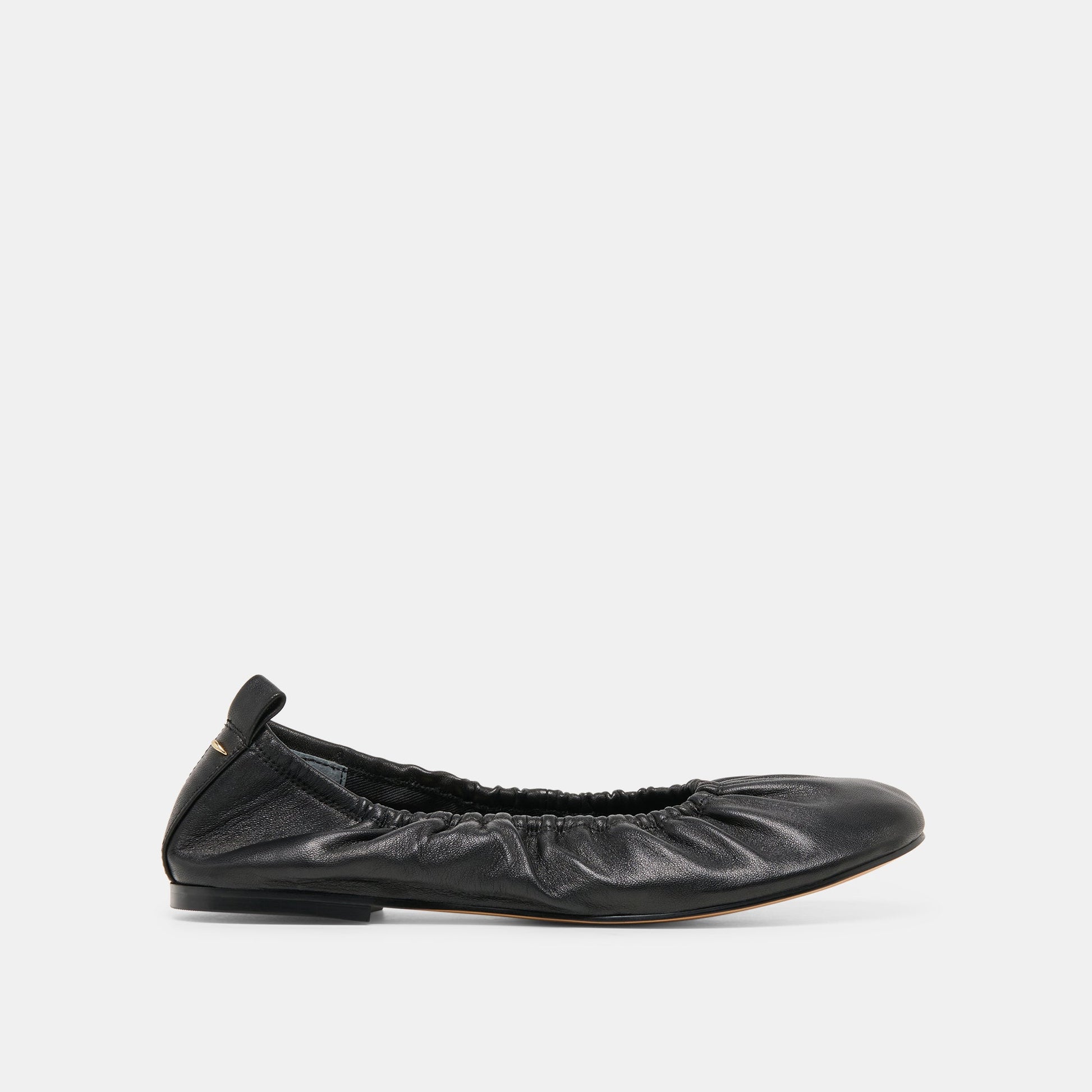 Conrad Black Leather Ballet Flats - Dolce Vita