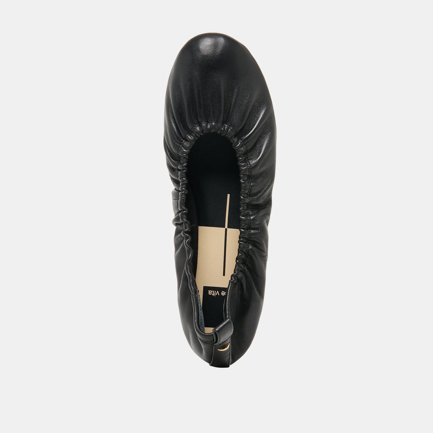 Conrad Black Leather Ballet Flats - Dolce Vita