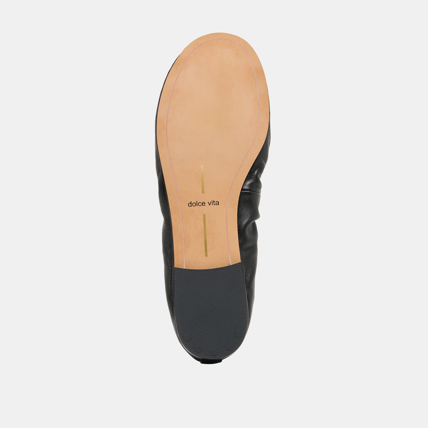 Conrad Black Leather Ballet Flats - Dolce Vita