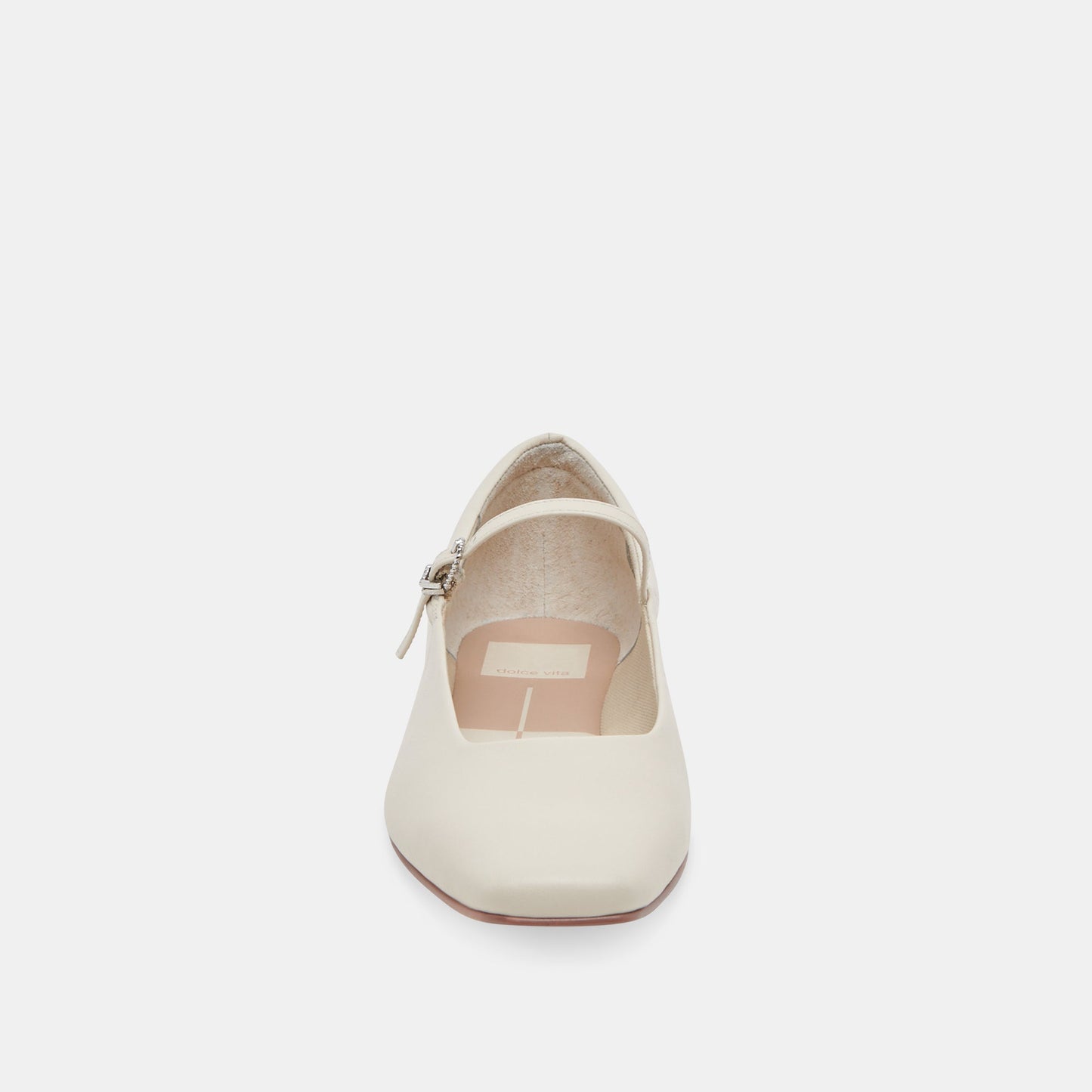 Reyes Ivory Leather Ballet Flats - Dolce Vita