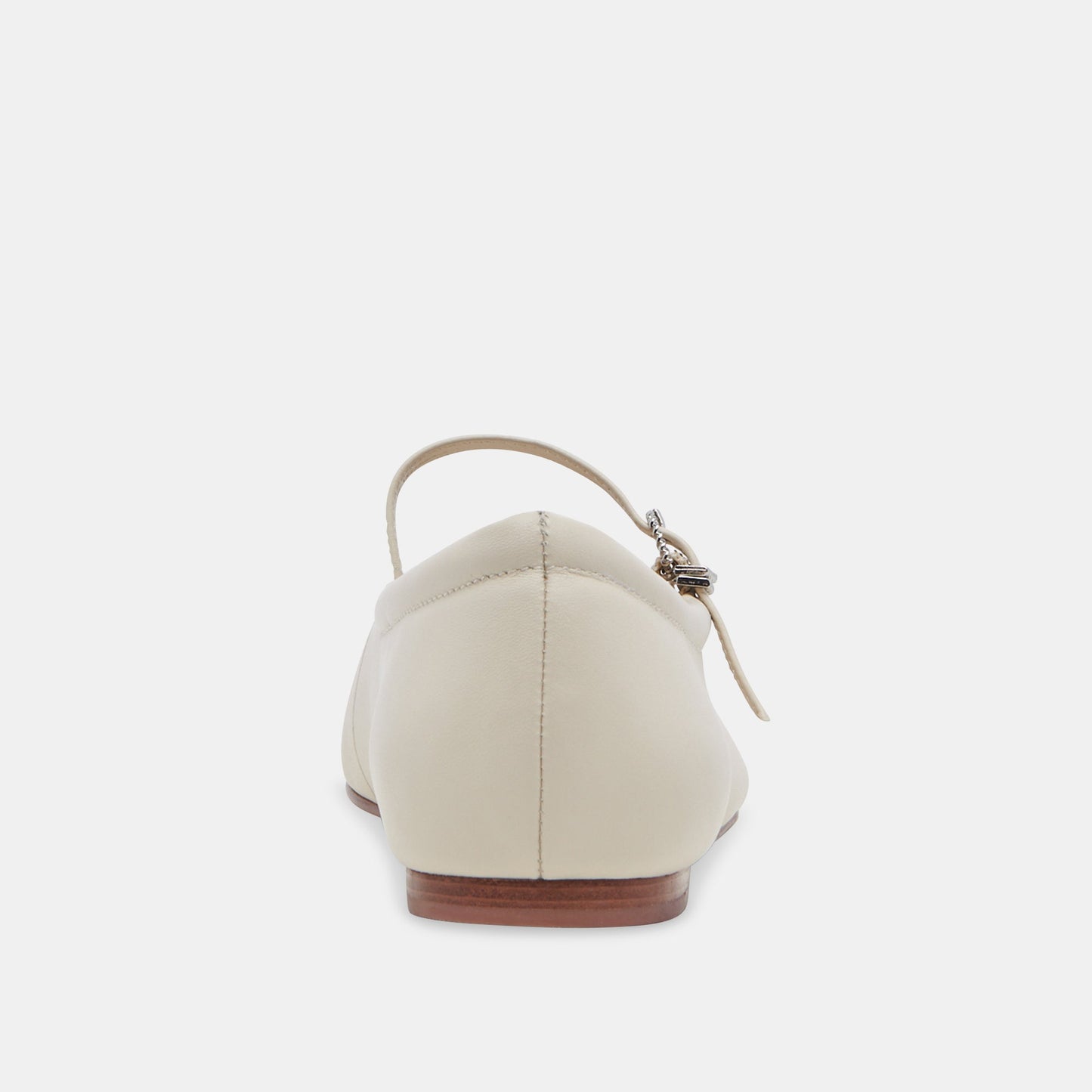 Reyes Ivory Leather Ballet Flats - Dolce Vita