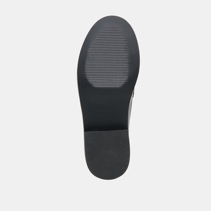 Bodi Black Leather Loafers - Dolce Vita