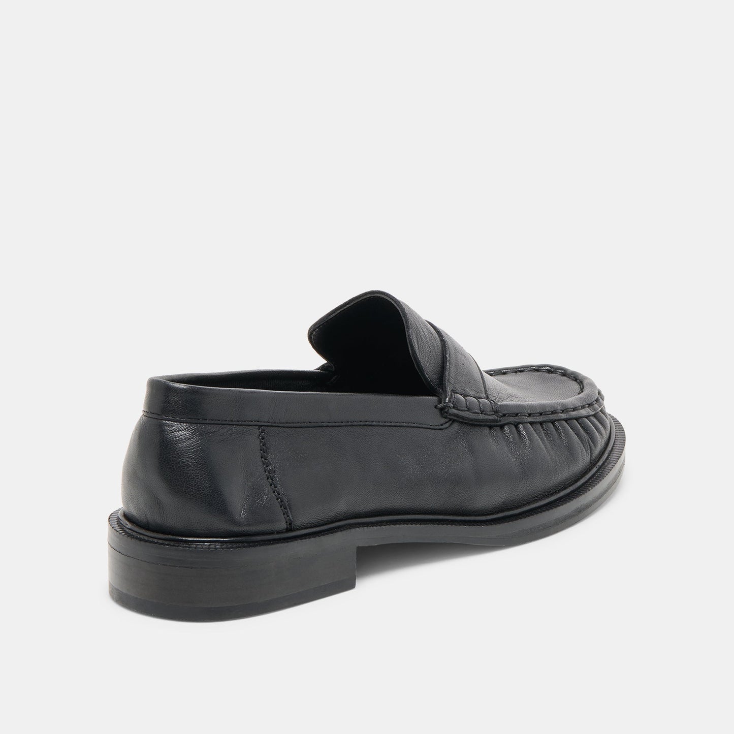 Bodi Black Leather Loafers - Dolce Vita
