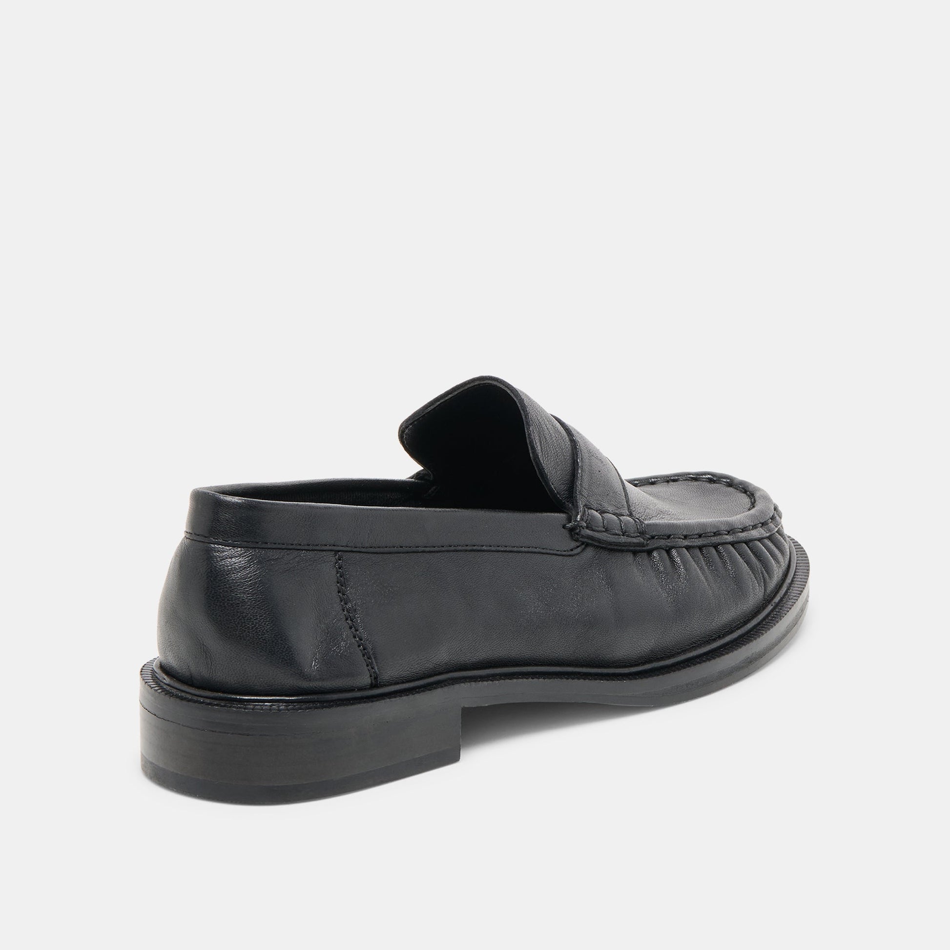 Bodi Black Leather Loafers - Dolce Vita