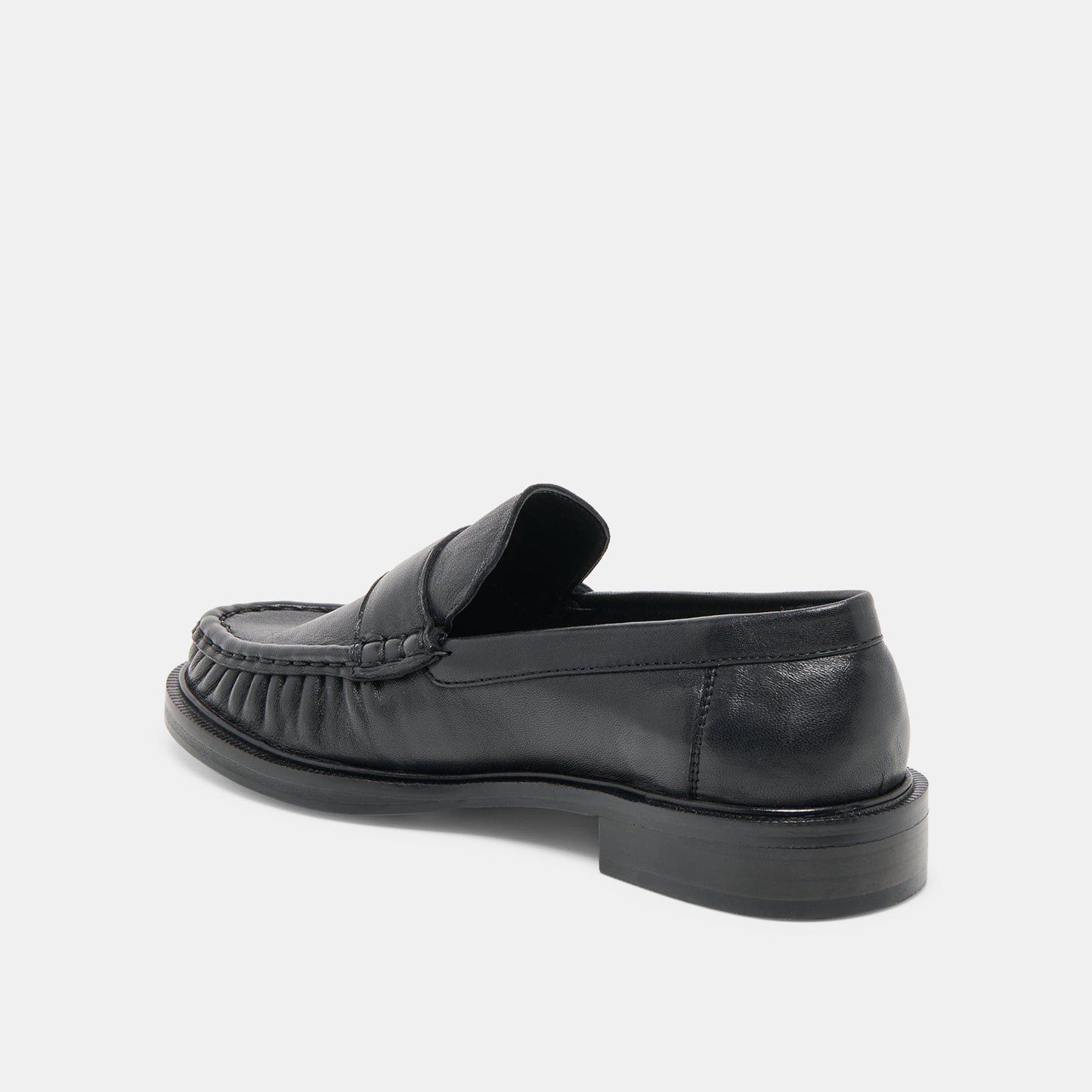 Bodi Black Leather Loafers - Dolce Vita