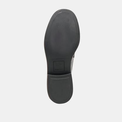 Tiggy Midnight Crinkle Patent Loafers - Dolce Vita