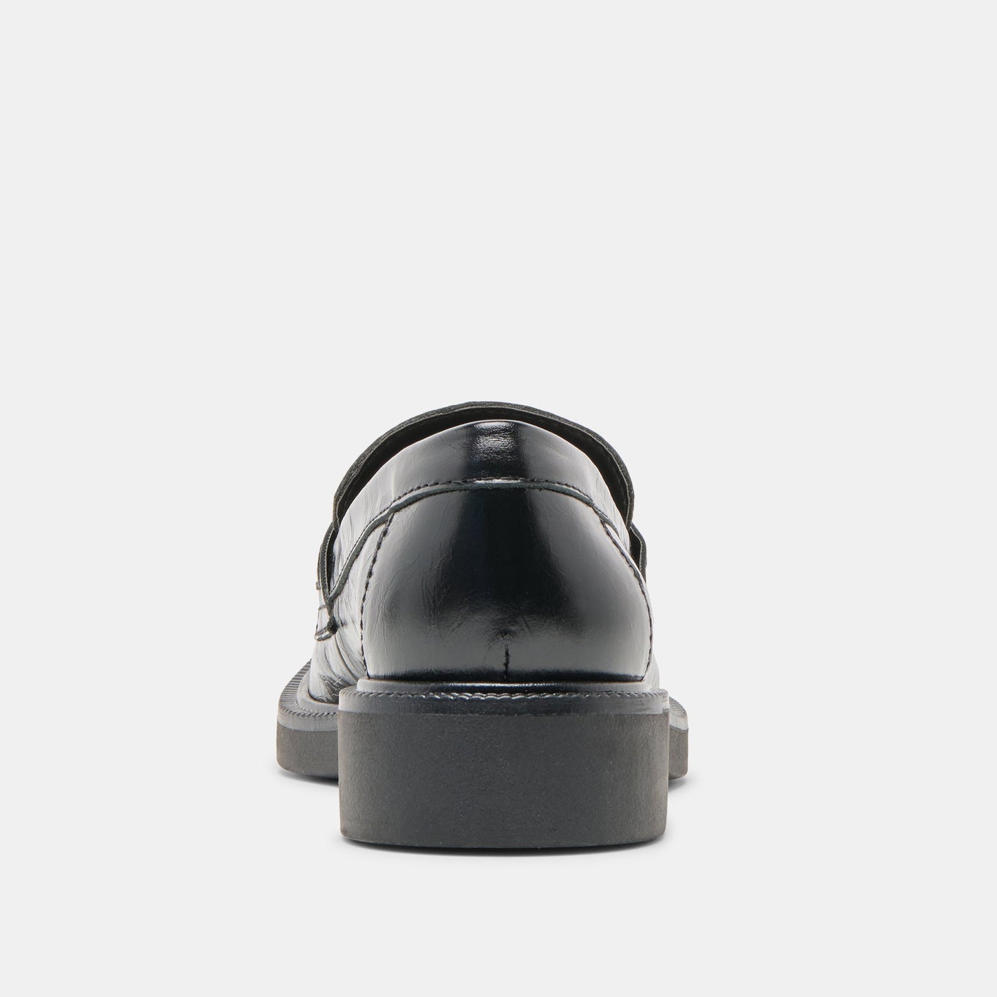 Tiggy Midnight Crinkle Patent Loafers - Dolce Vita