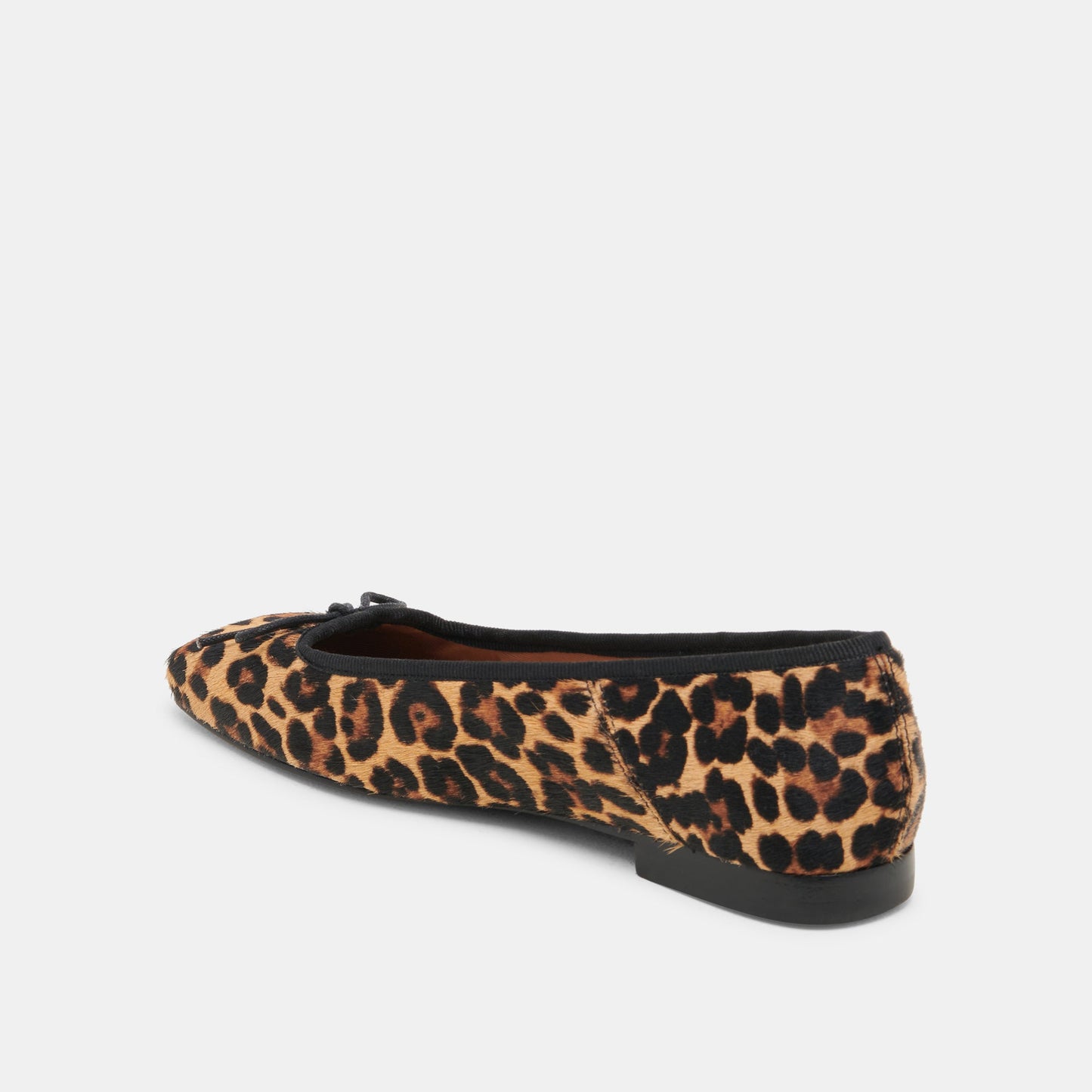 Anisa Ballet Flats DK LEOPARD CALF HAIR - Dolce Vita