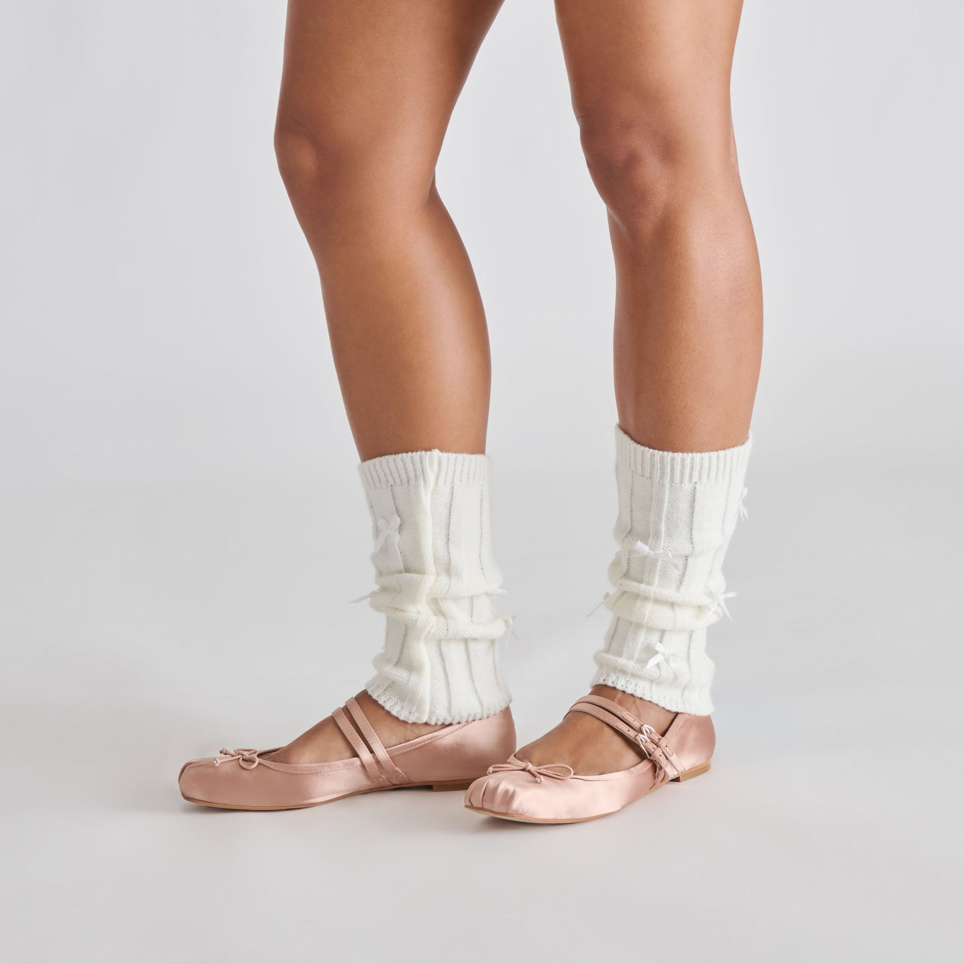Gibsen Blush Satin Ballet Flats - Dolce Vita