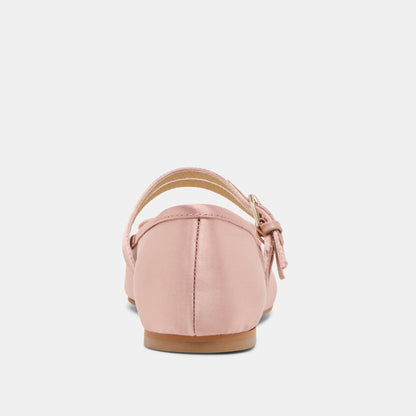 Gibsen Blush Satin Ballet Flats - Dolce Vita