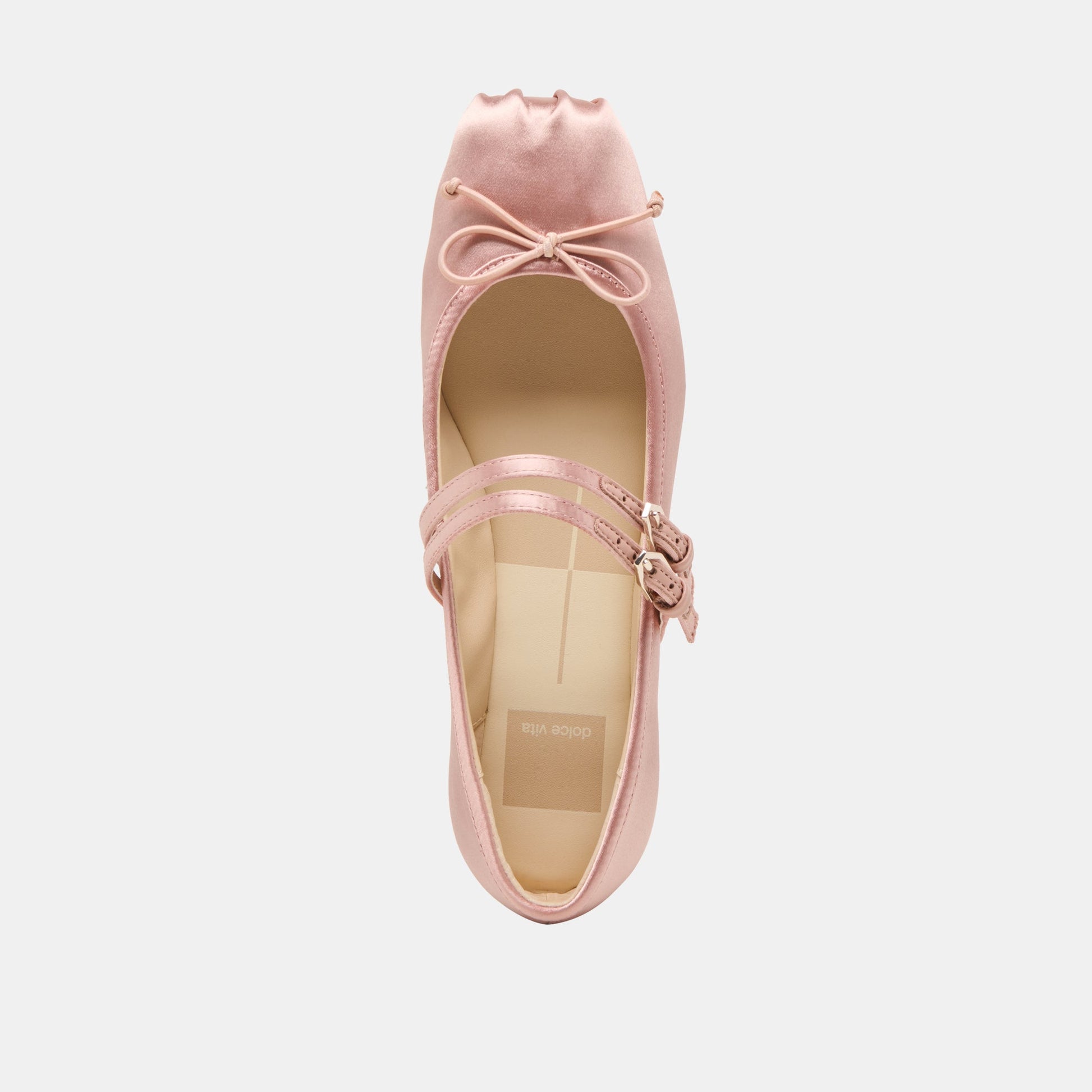 Gibsen Blush Satin Ballet Flats - Dolce Vita