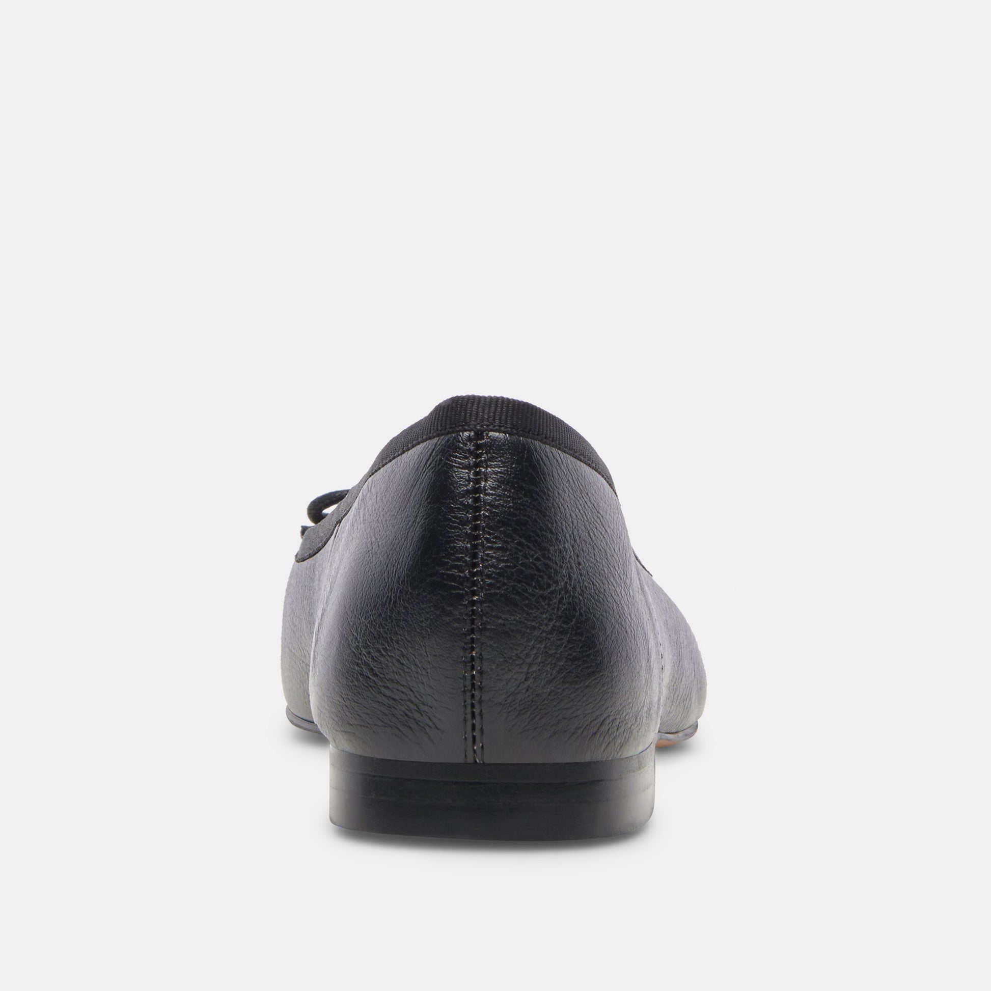 ANISA Ballet Flats Black Leather - Dolce Vita