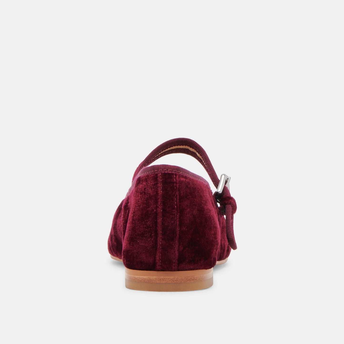 ROSLYN BALLET FLATS WINE VELVET - Dolce Vita