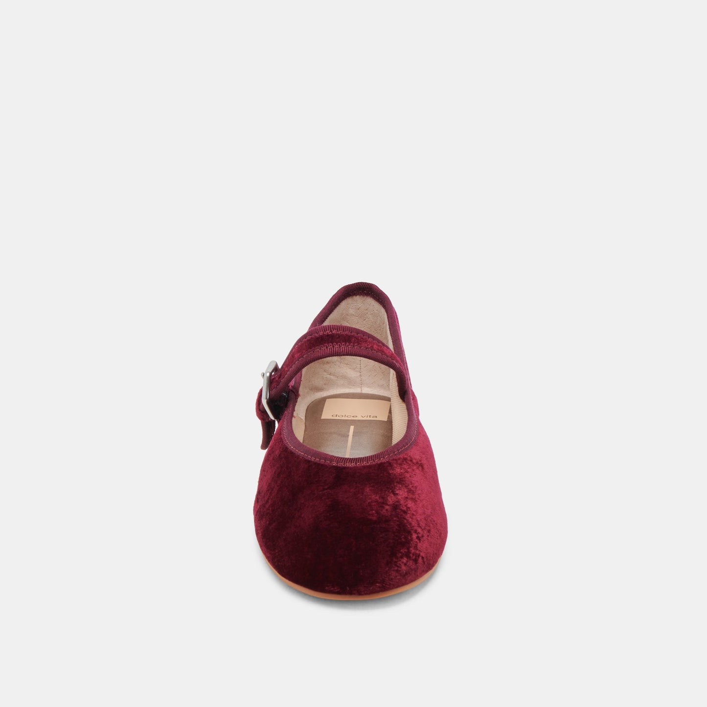 ROSLYN BALLET FLATS WINE VELVET - Dolce Vita