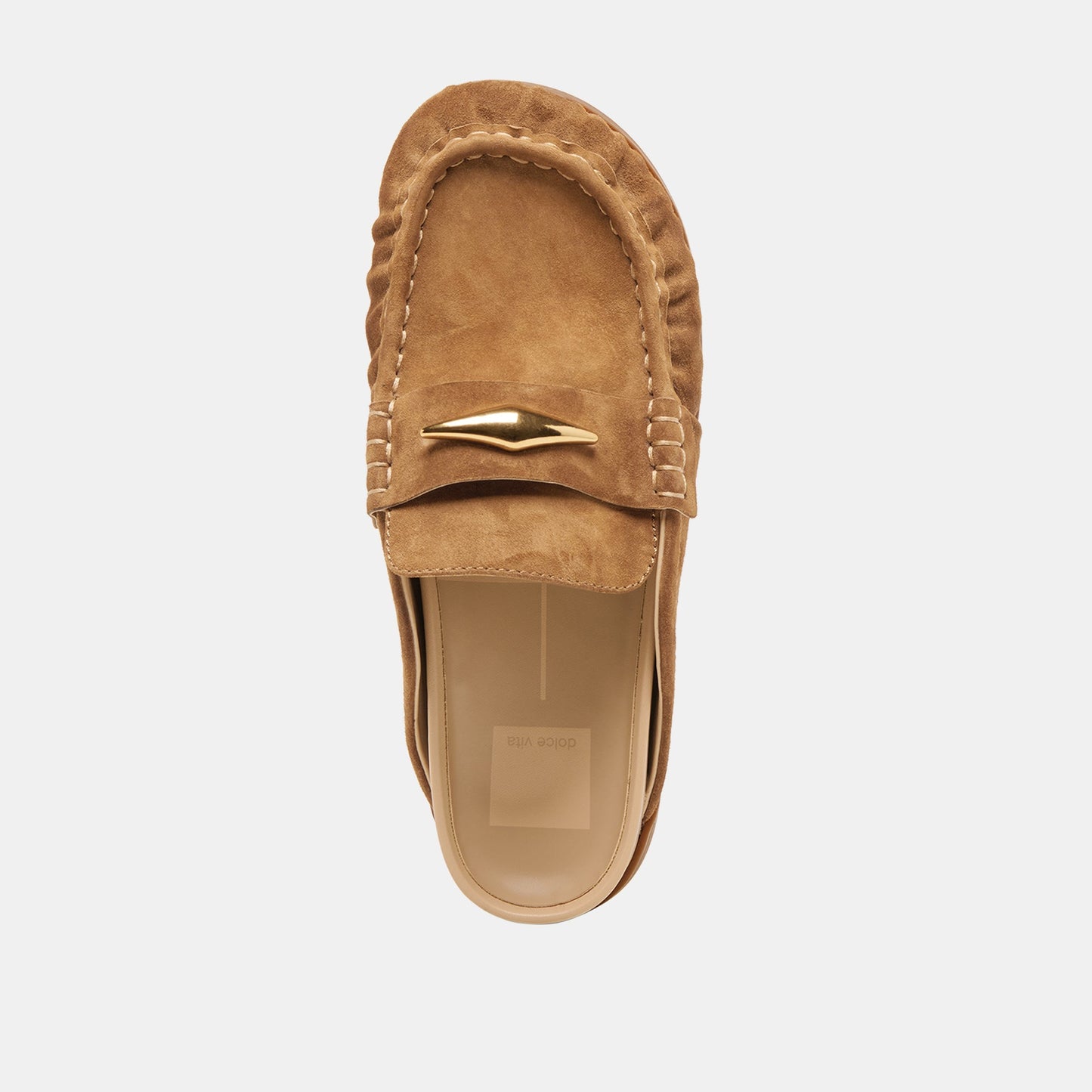 Jodero Lt Brown Suede Flats - Dolce Vita