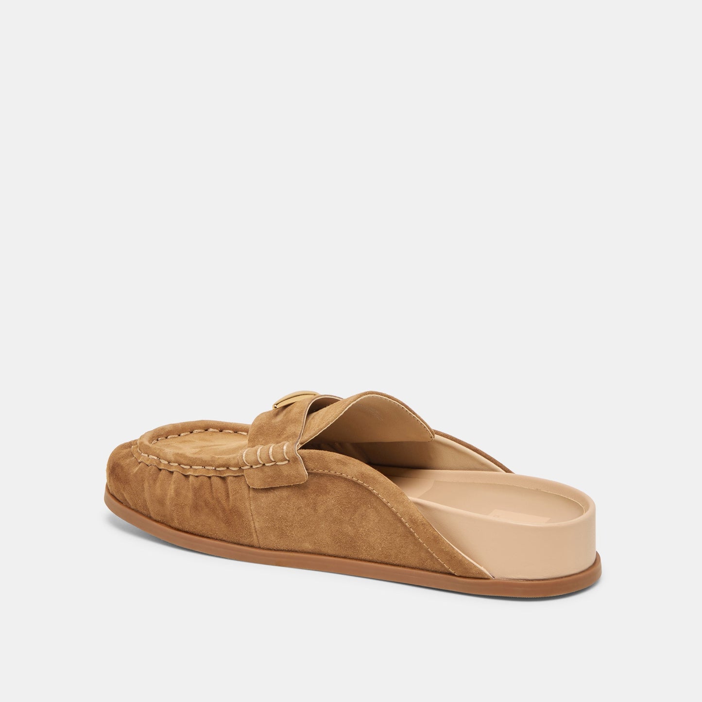 Jodero Lt Brown Suede Flats - Dolce Vita