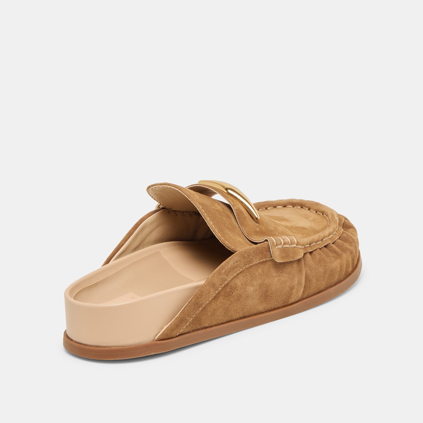 Jodero Lt Brown Suede Flats - Dolce Vita