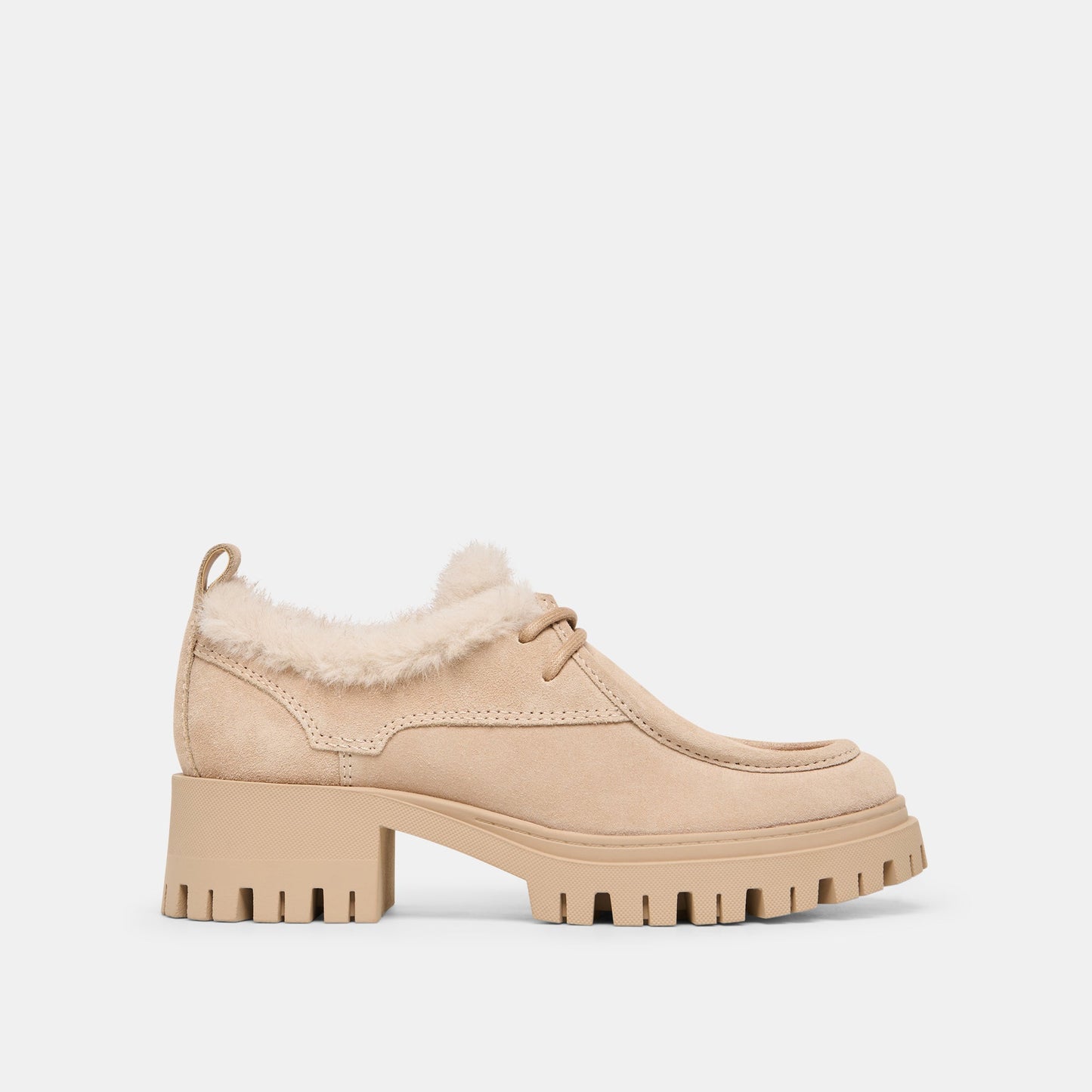 Milza Plush Dune Suede Loafers - Dolce Vita