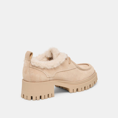 Milza Plush Dune Suede Loafers - Dolce Vita