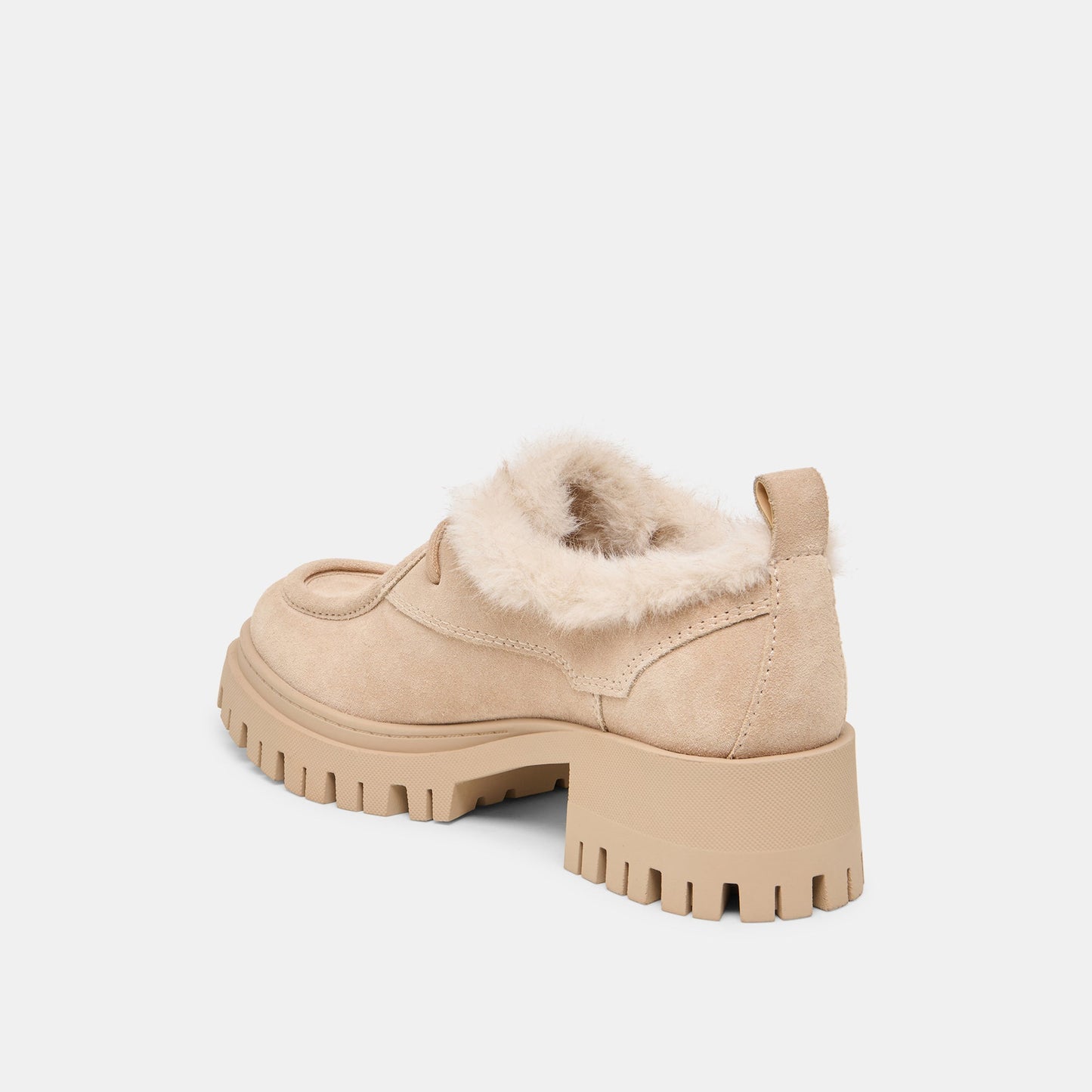 Milza Plush Dune Suede Loafers - Dolce Vita