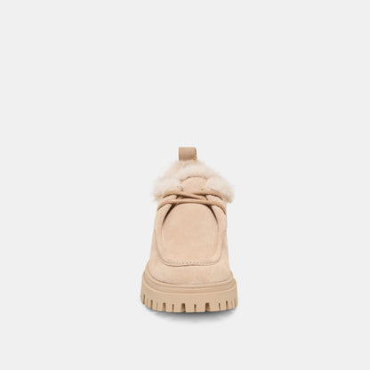 Milza Plush Dune Suede Loafers - Dolce Vita