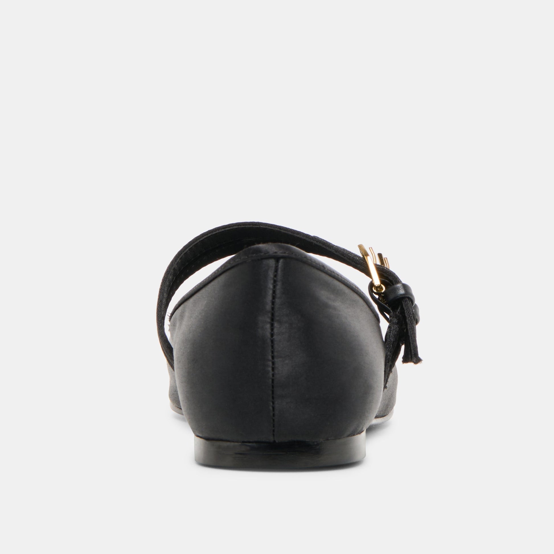 Gibsen Onyx Satin Ballet Flats - Dolce Vita