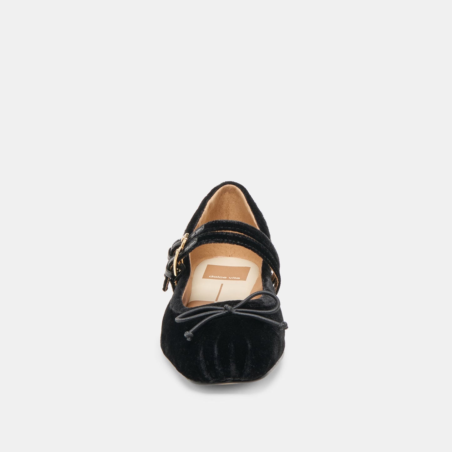 Gibsen Nero Velvet Ballet Flats - Dolce Vita