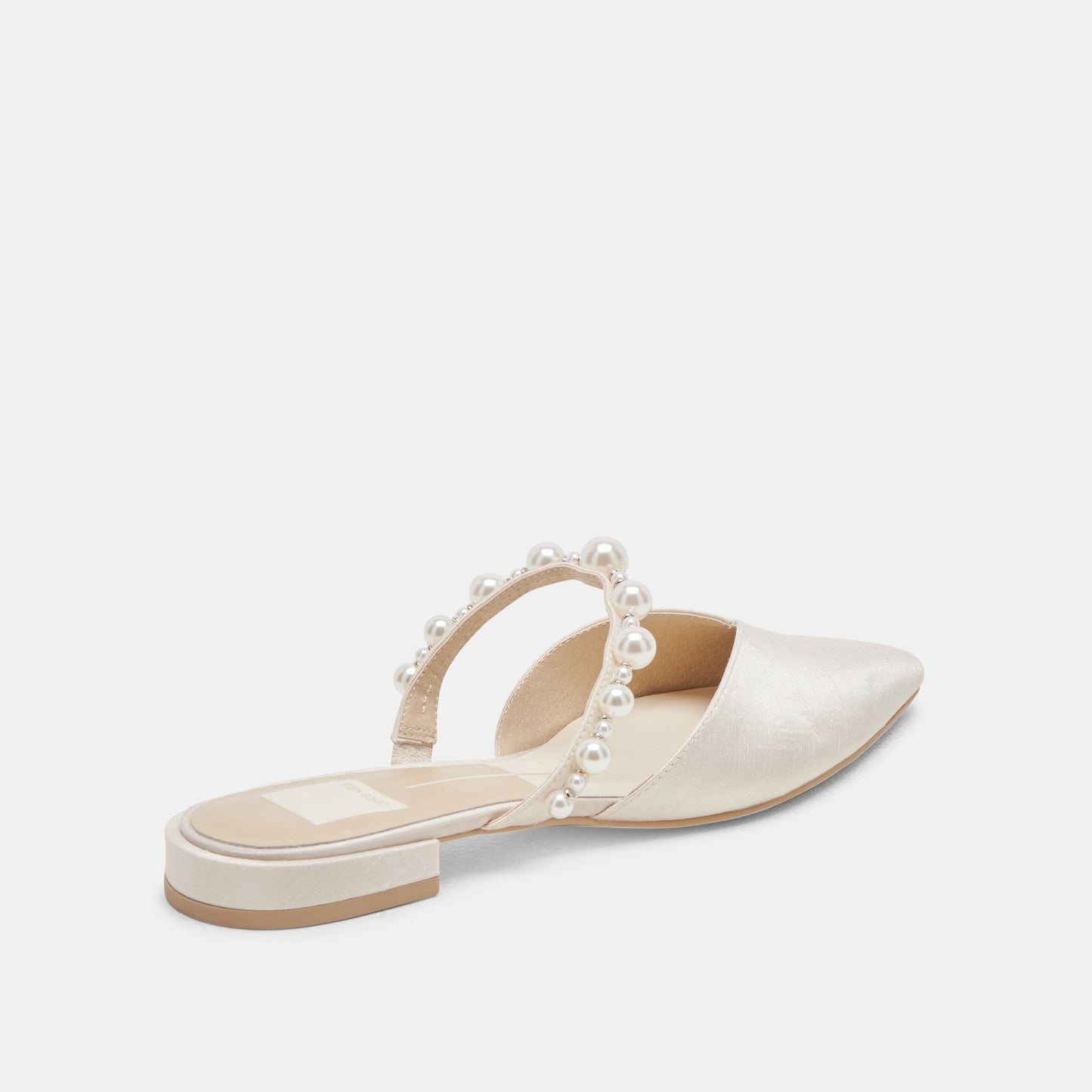 KANIKA PEARL FLATS VANILLA PEARLS - Dolce Vita