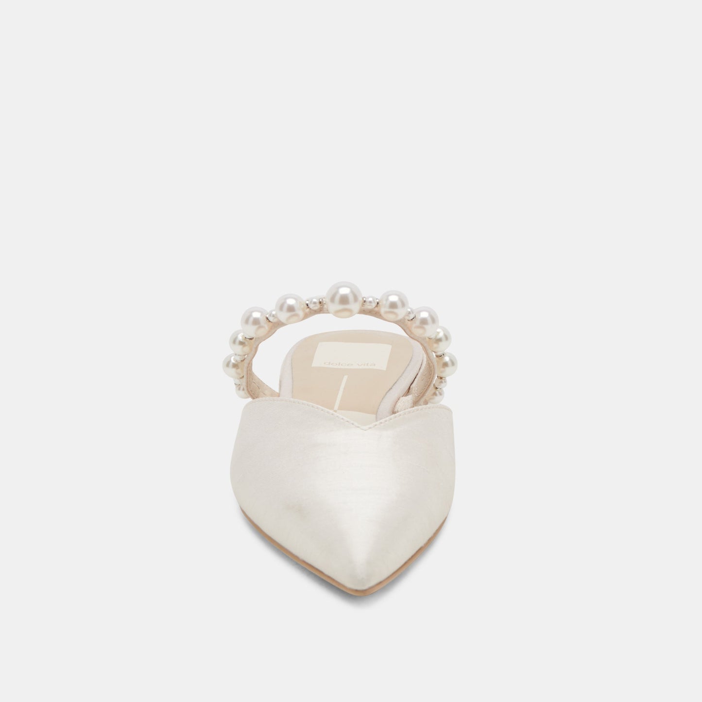 KANIKA PEARL FLATS VANILLA PEARLS - Dolce Vita