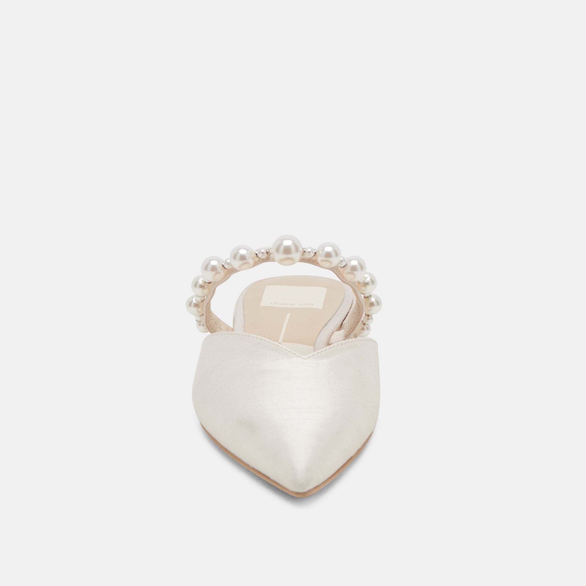 KANIKA PEARL FLATS VANILLA PEARLS - Dolce Vita