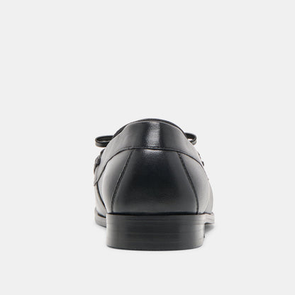 Barney Black Leather Loafers - Dolce Vita