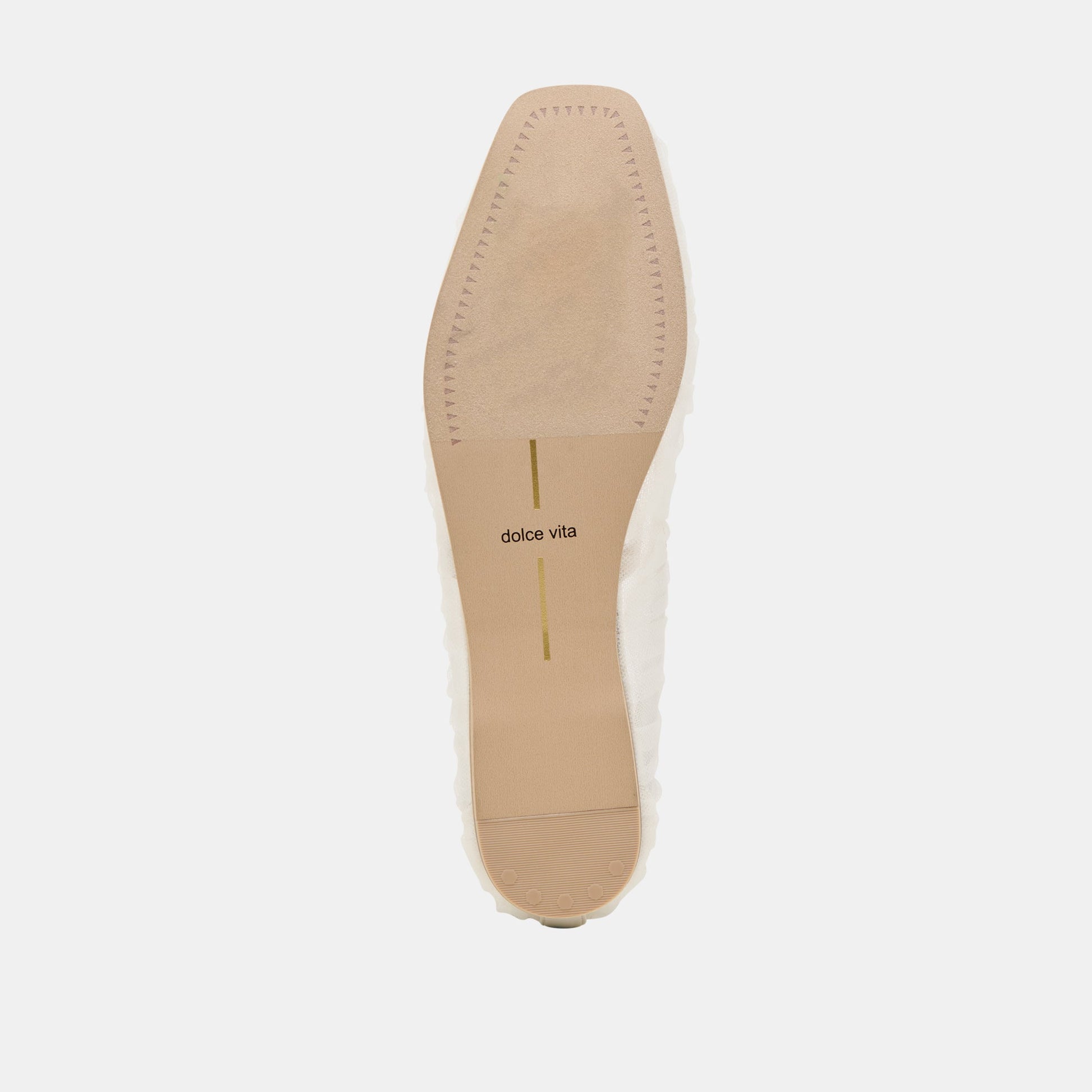 Raeven White Tulle Ballet Flats - Dolce Vita