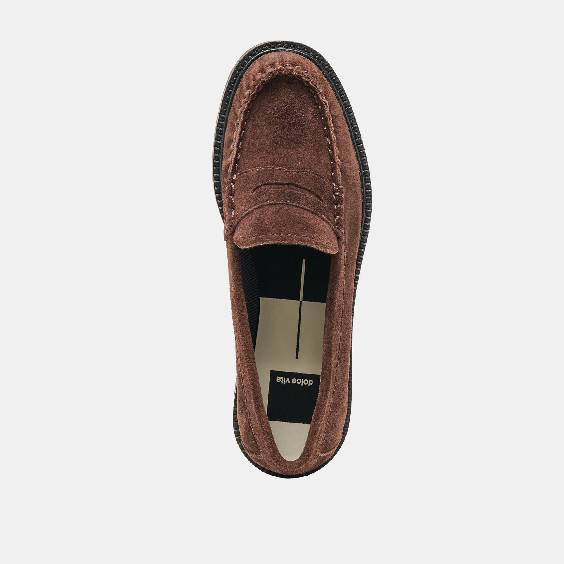 Merek Dk Brown Suede Loafers - Dolce Vita