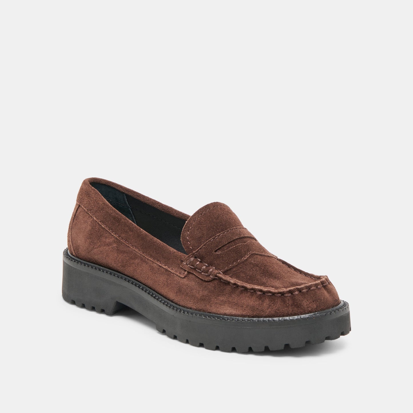 Merek Dk Brown Suede Loafers - Dolce Vita