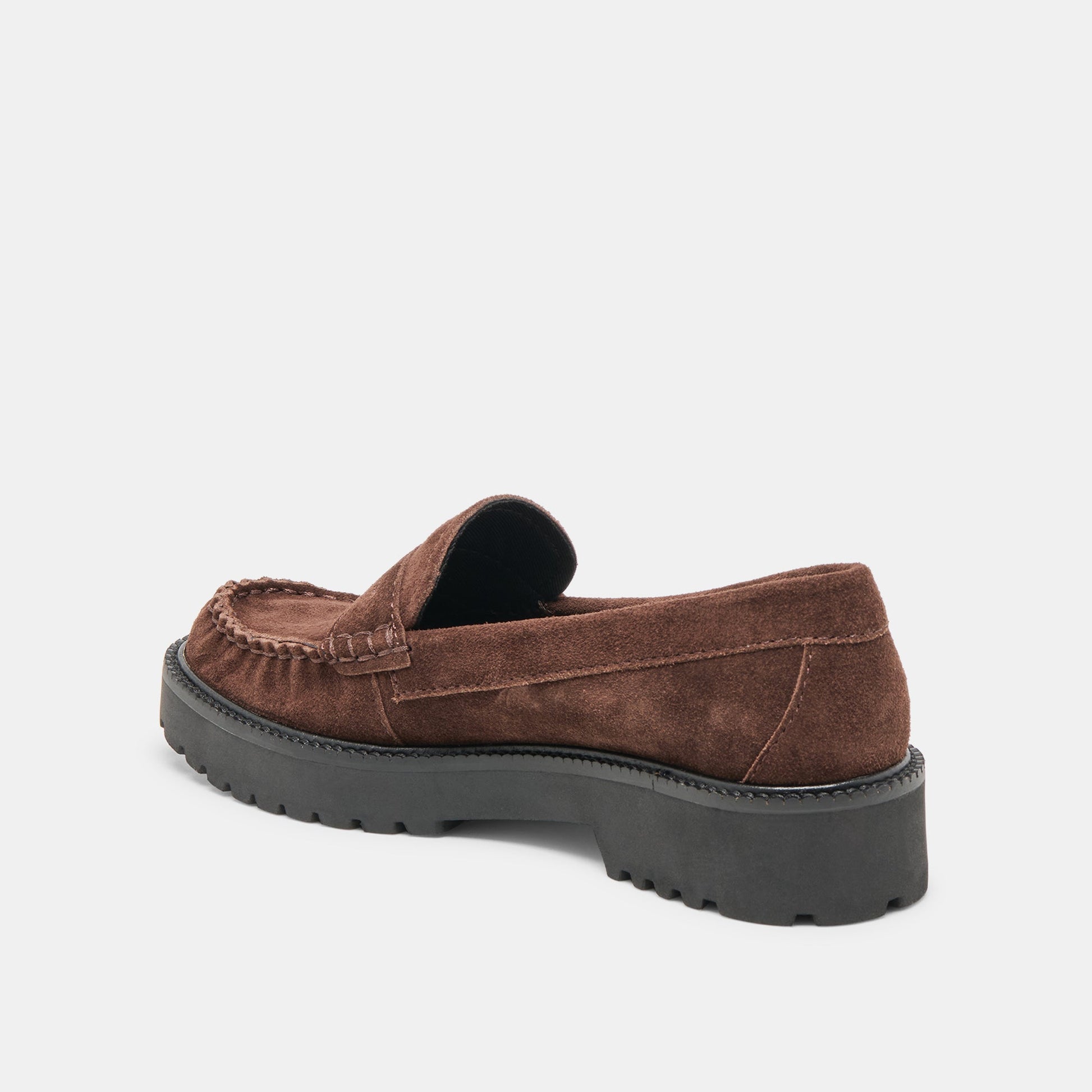 Merek Dk Brown Suede Loafers - Dolce Vita