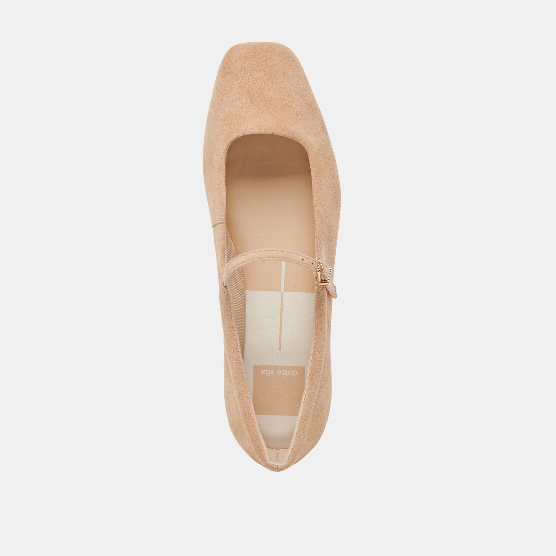 Reyes Bamboo Suede Ballet Flats - Dolce Vita