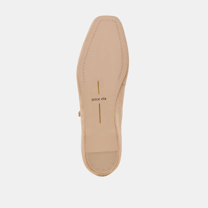 Reyes Bamboo Suede Ballet Flats - Dolce Vita