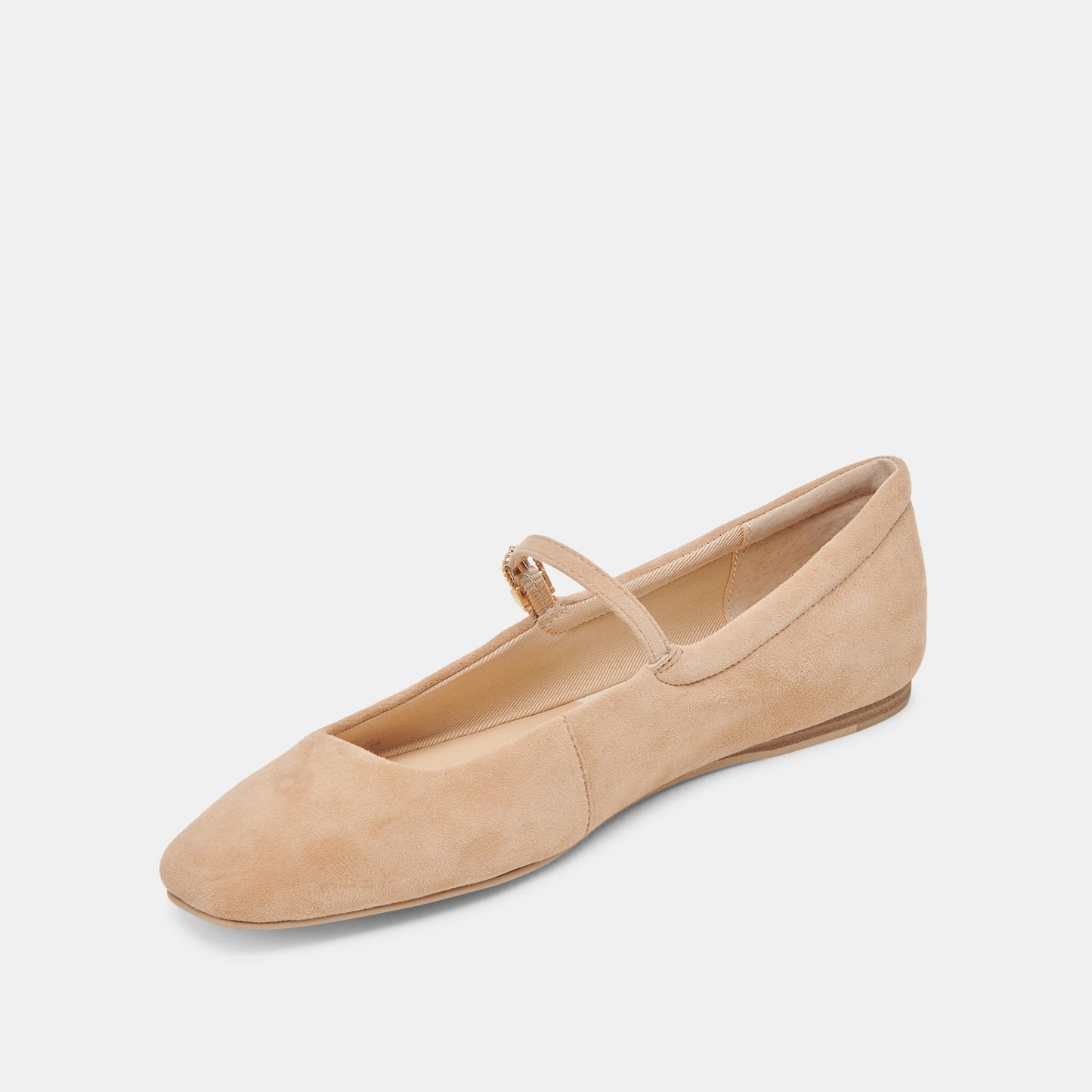 Reyes Bamboo Suede Ballet Flats - Dolce Vita